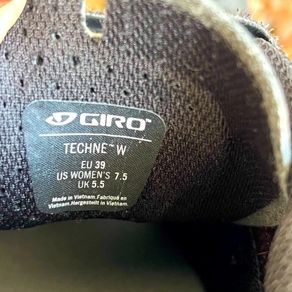 NWOB Giro Techne Women’s Spin Road Cycling Shoe Size 39, US 7.5 - Picture 6 of 6
